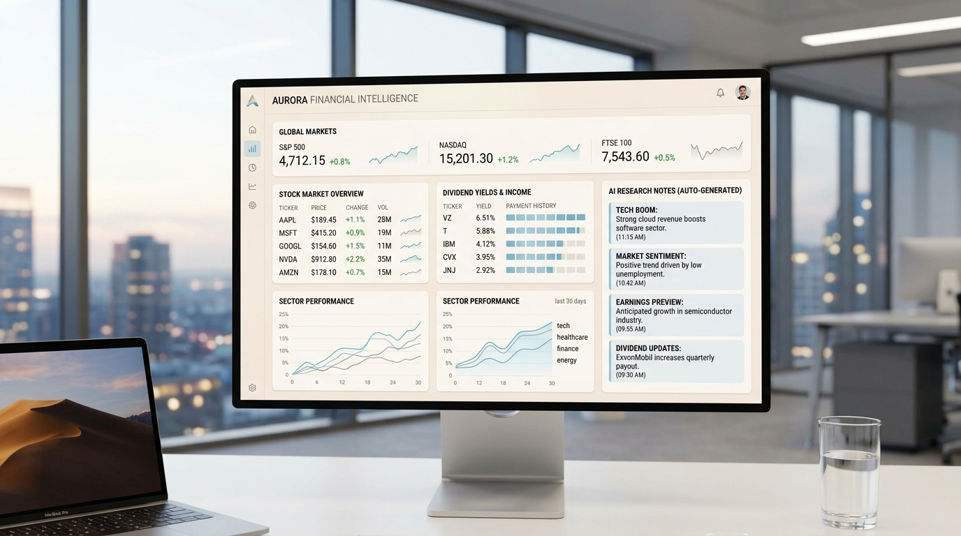Financial Analytics Dashboard